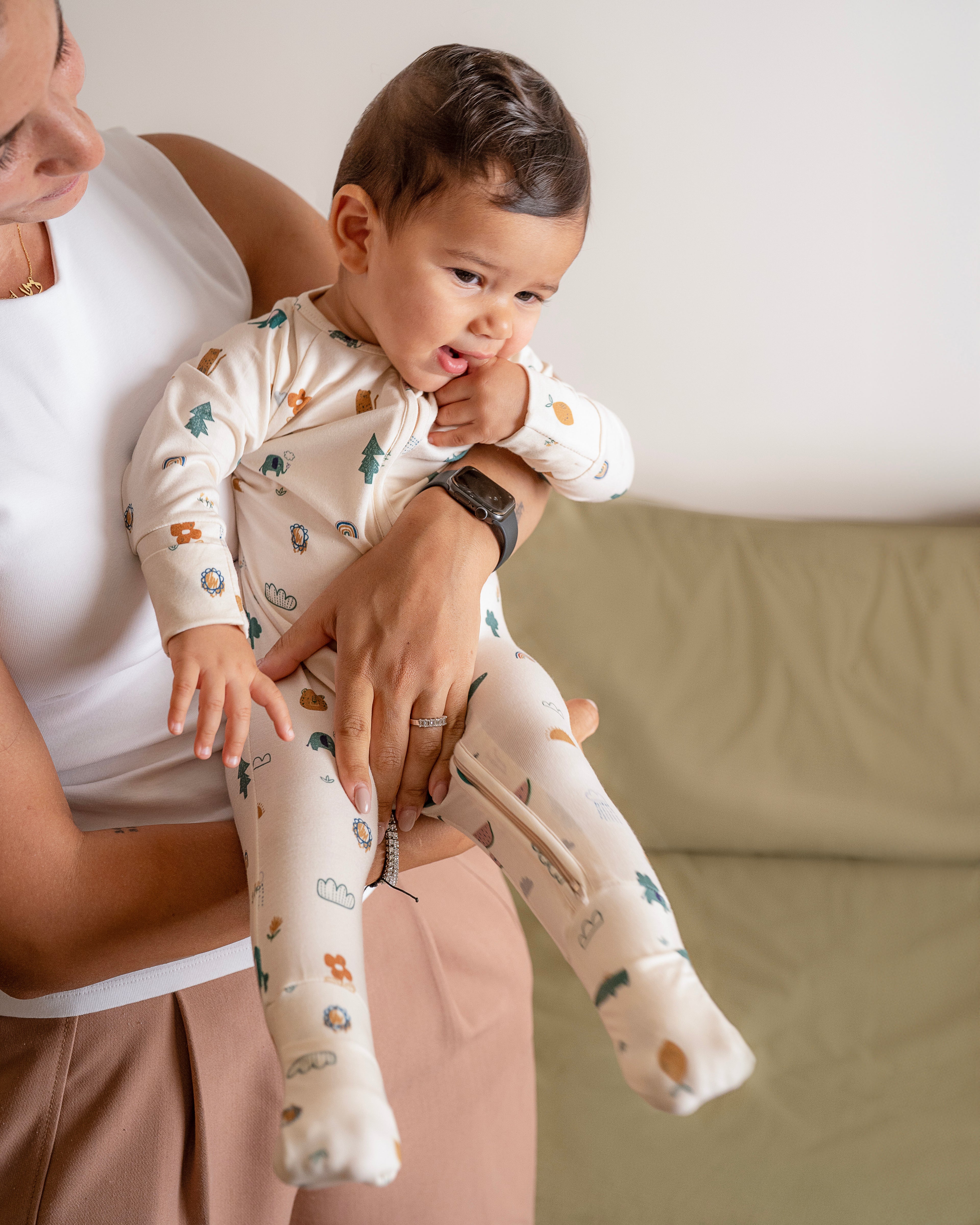 Forest Friends Smart Romper